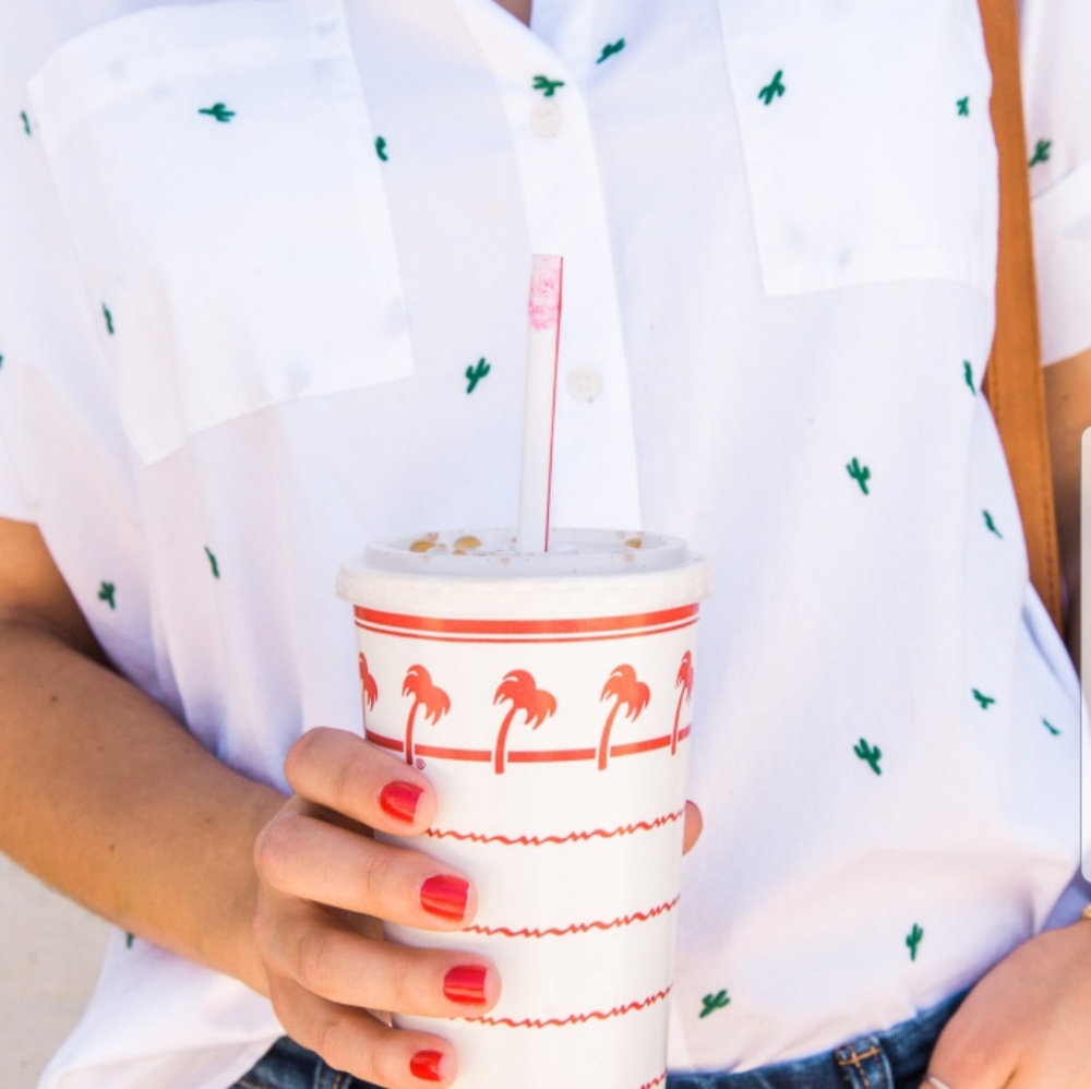 Madewell cactus shirt